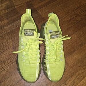Steve Madden Neon Yellow Athletic Shoes